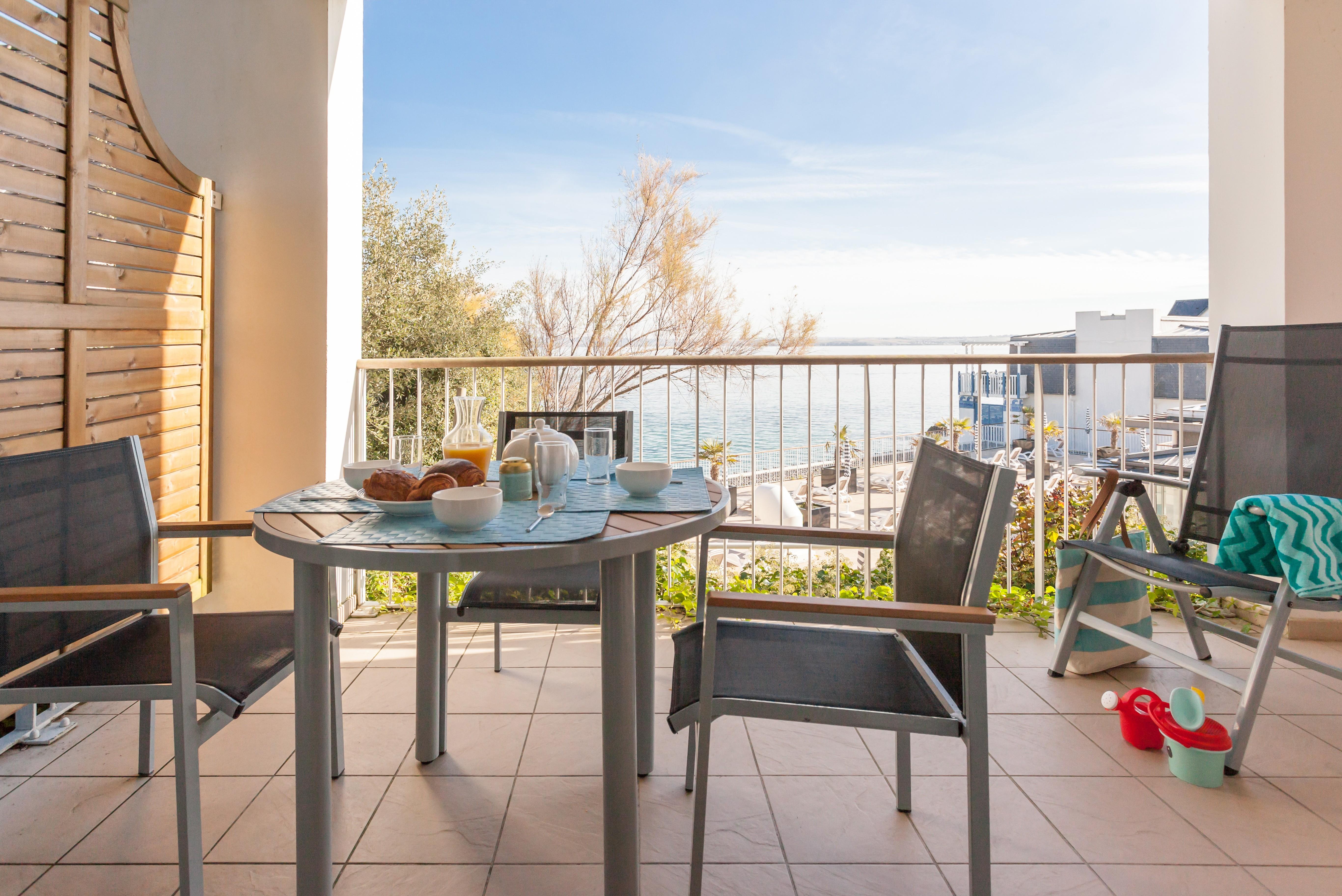 Residence Pierre & Vacances Premium Le Coteau Et La Mer Tréboul Buitenkant foto